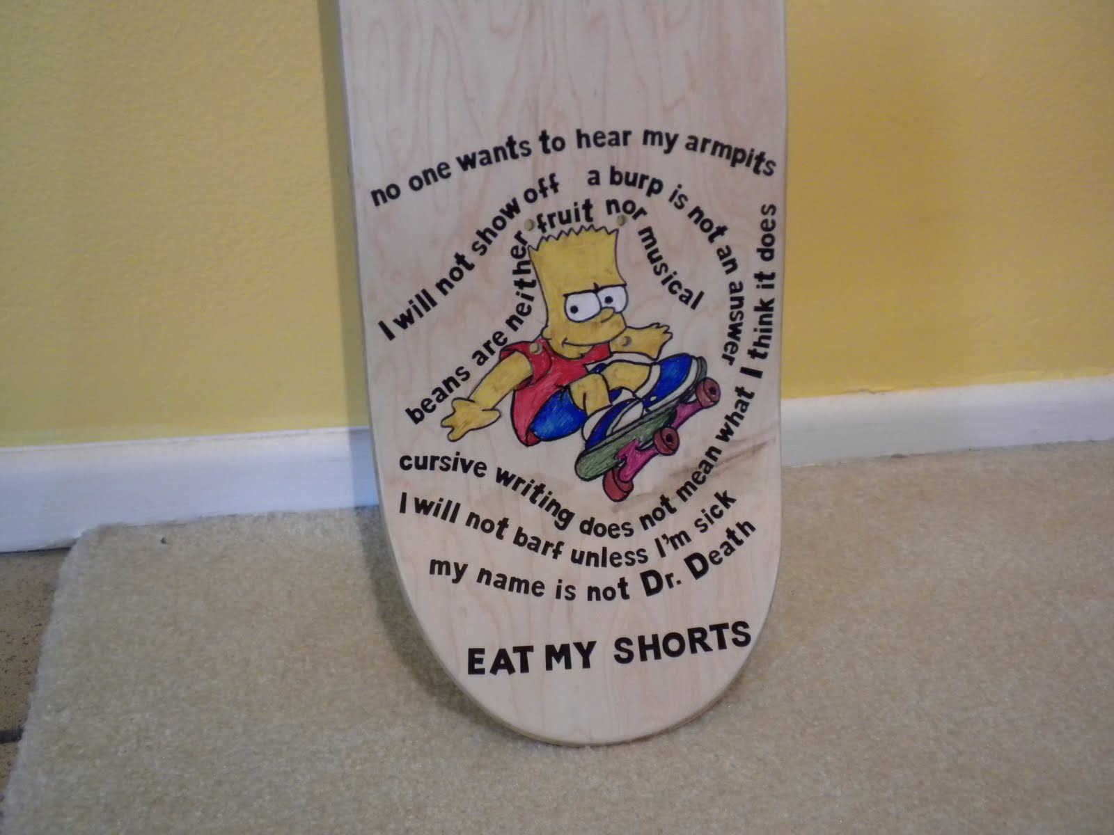 Bottom Of Skateboard