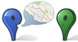 week-end international de nettoyage sur Google Maps