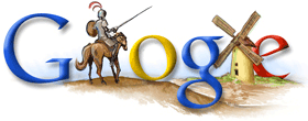 logo google naissance de cervantes