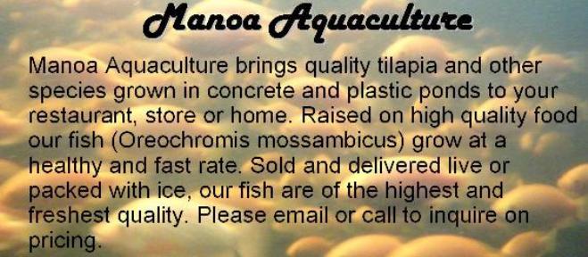 Manoa Aquaculture