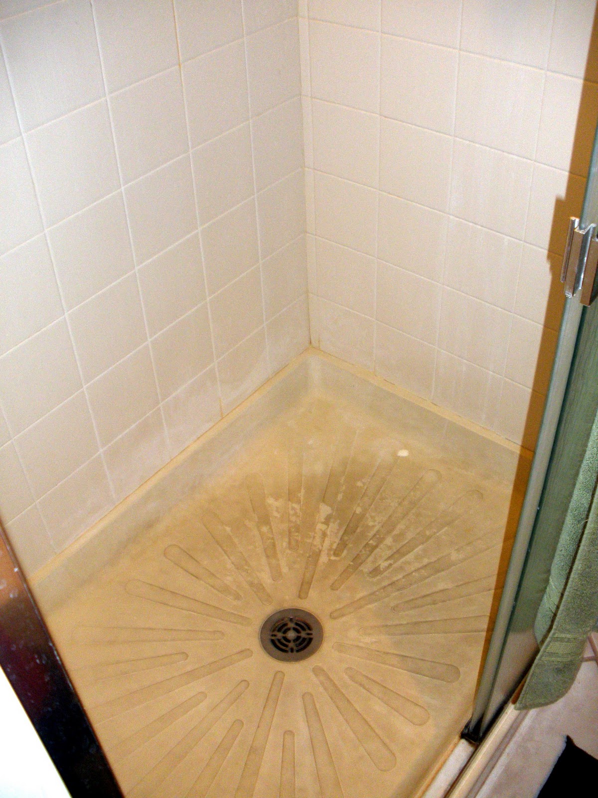 LIVING_IN_THE_513 Cleaning Shower Floors