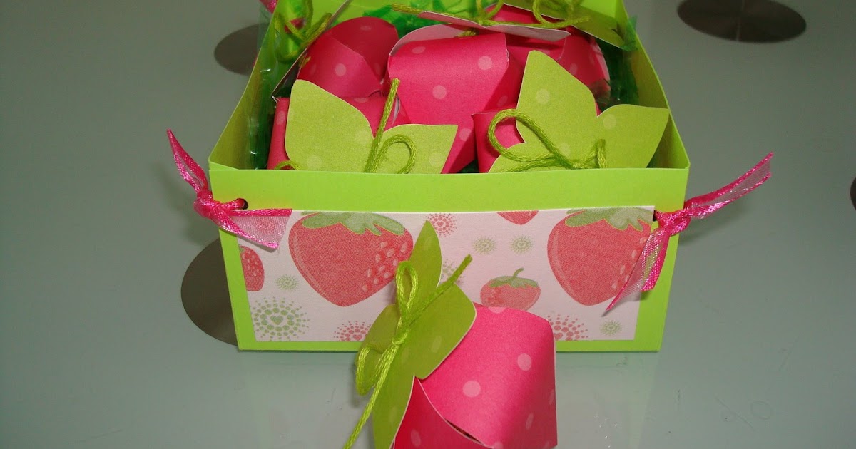 Paper Kisses Strawberry Baskets