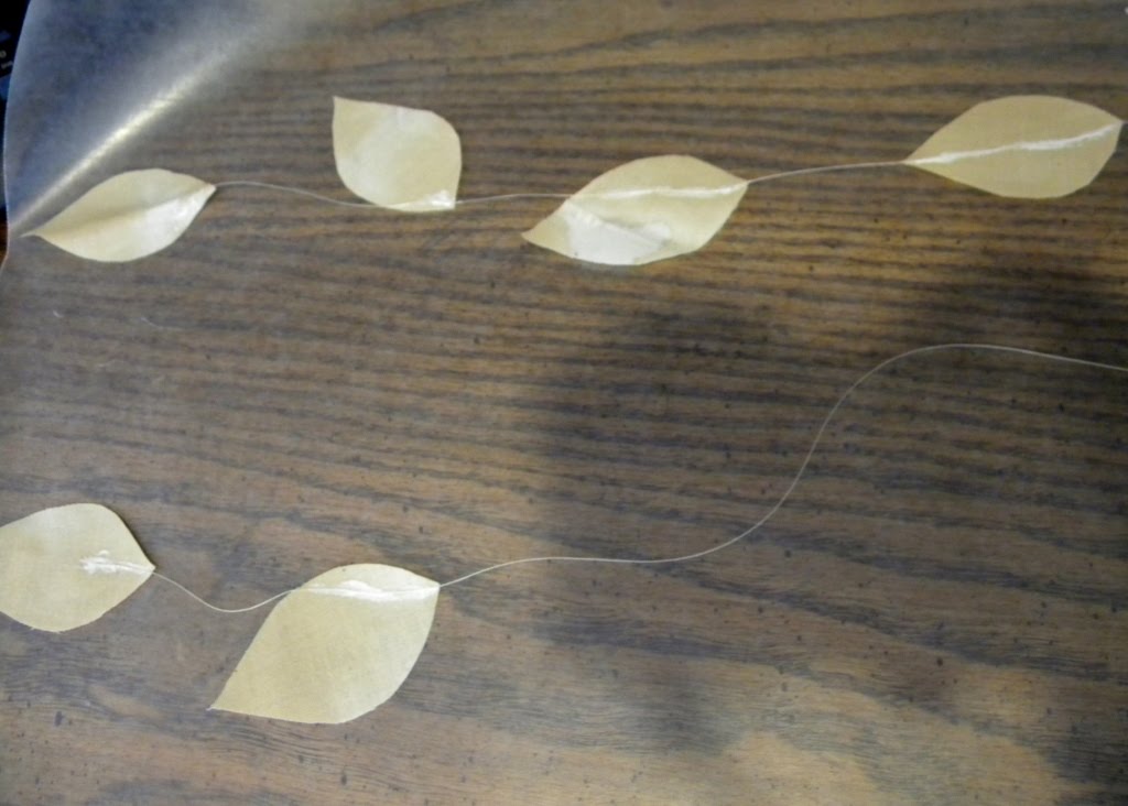 homework a creative blog Sew and Tell fall leaf mobile