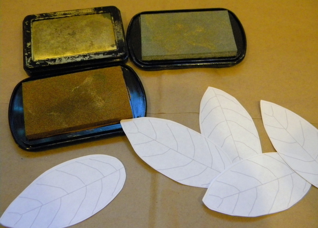 homework a creative blog Inkling gold leaf candle holders