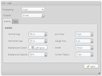Notify OSD Configuration