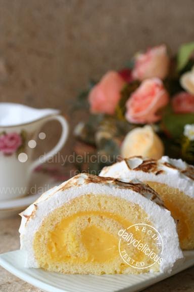 Passion Fruit Meringue Cake Recipe Passion Fruit Meringue Cake Recipe