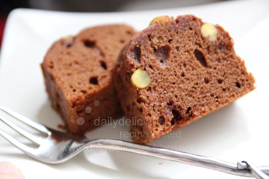 dailydelicious QuatreQuarts au Chocolate Simple chocolate pound cake