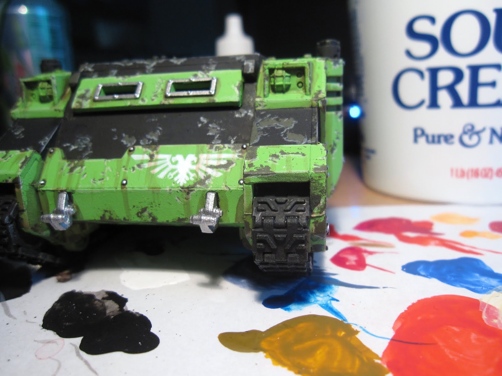 The Painting Corps Friday Quick Tip Tabletop Tank Tracks
