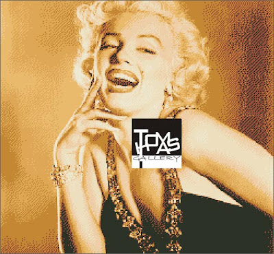 Marilyn Monroe Cross Stitch Pattern - Babies, Children &amp; People