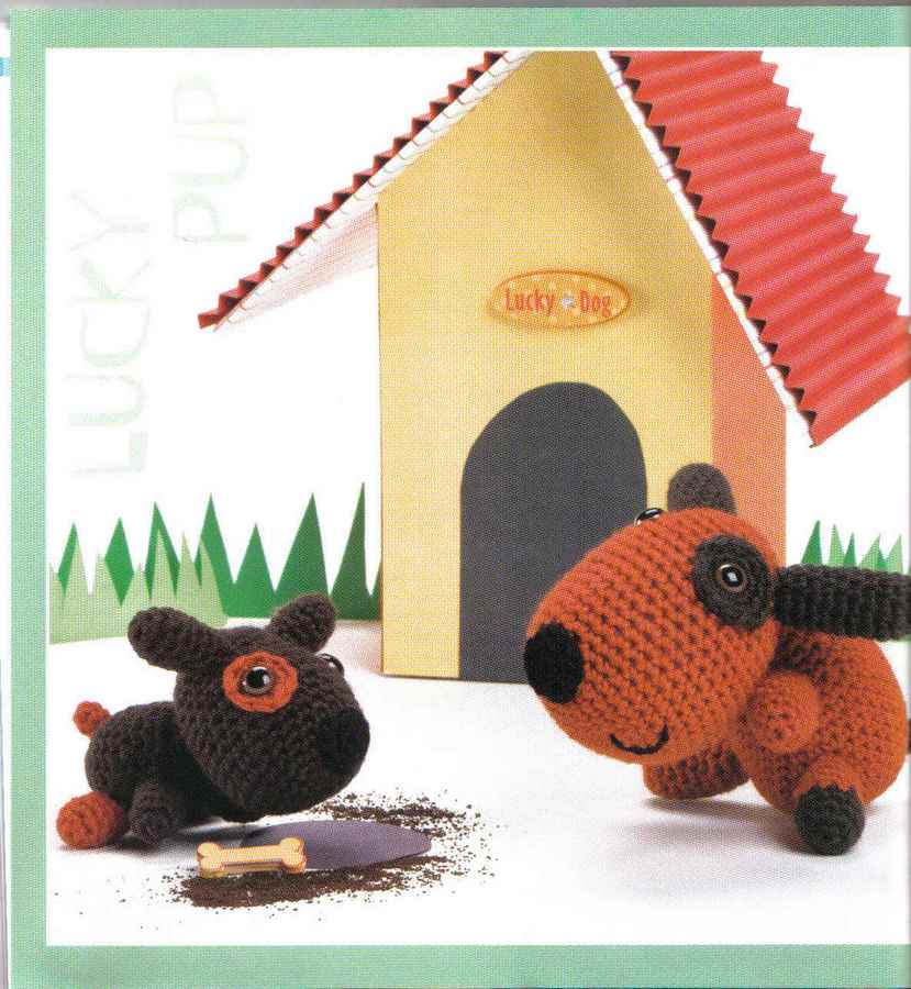 Blog de Goanna: Patron de Perritos Amigurumi