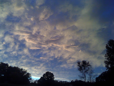 Clouds after rain