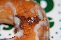 Possible scorpion on doughnut