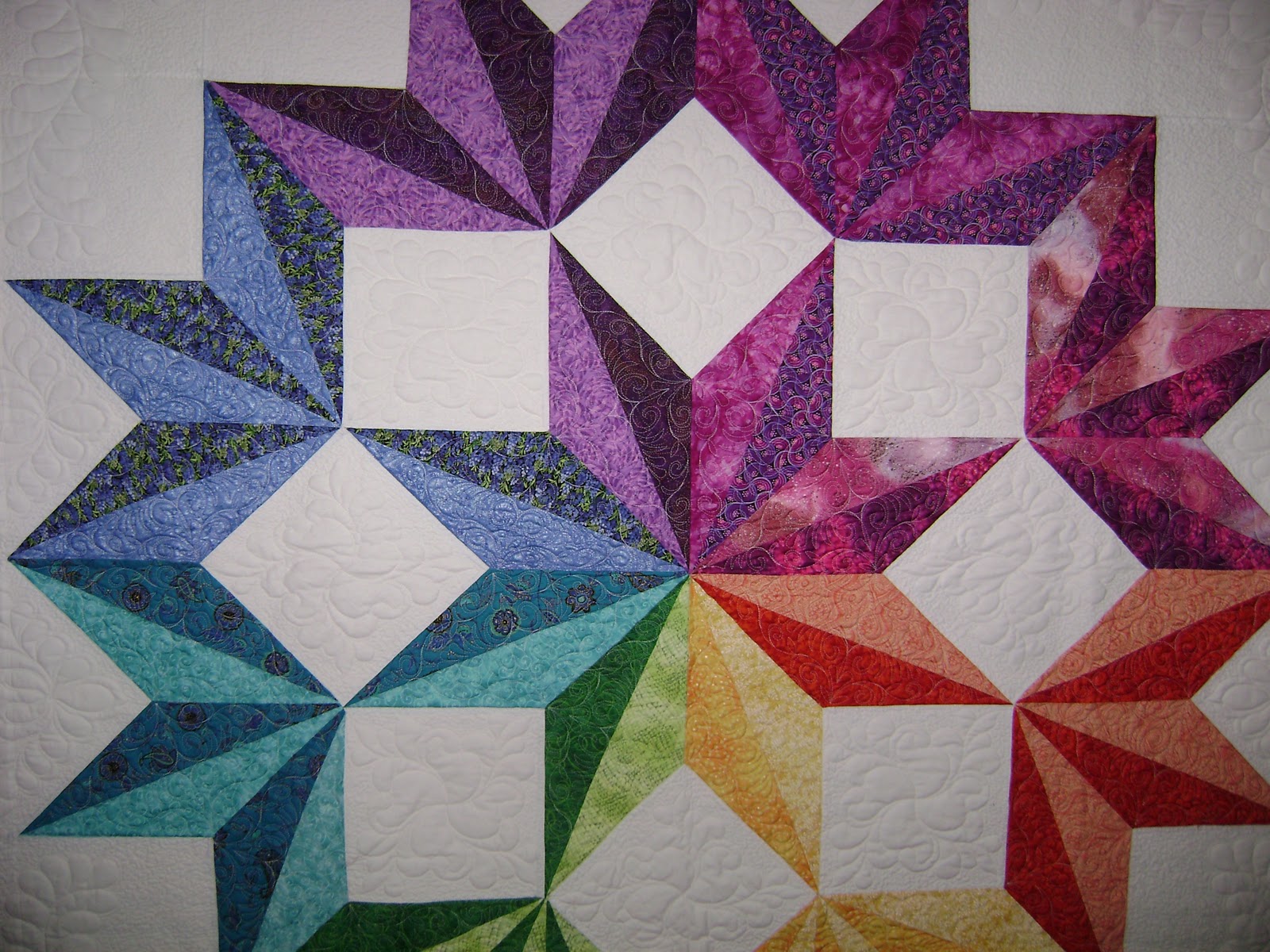 On the Frame with CeciliaQuilts Long Arm Quilting
