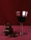 vino y chocolate