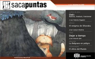 Sacapuntas 19 la revista en PDF de A.D.A.