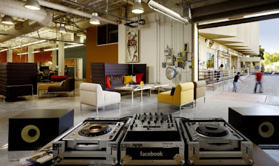 Office Decorating - Facebook Modern and Luxury Design