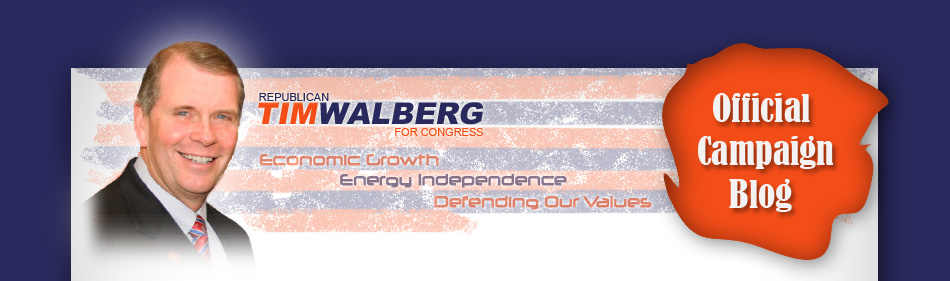 Tim Walberg For Congress Campaign Blog