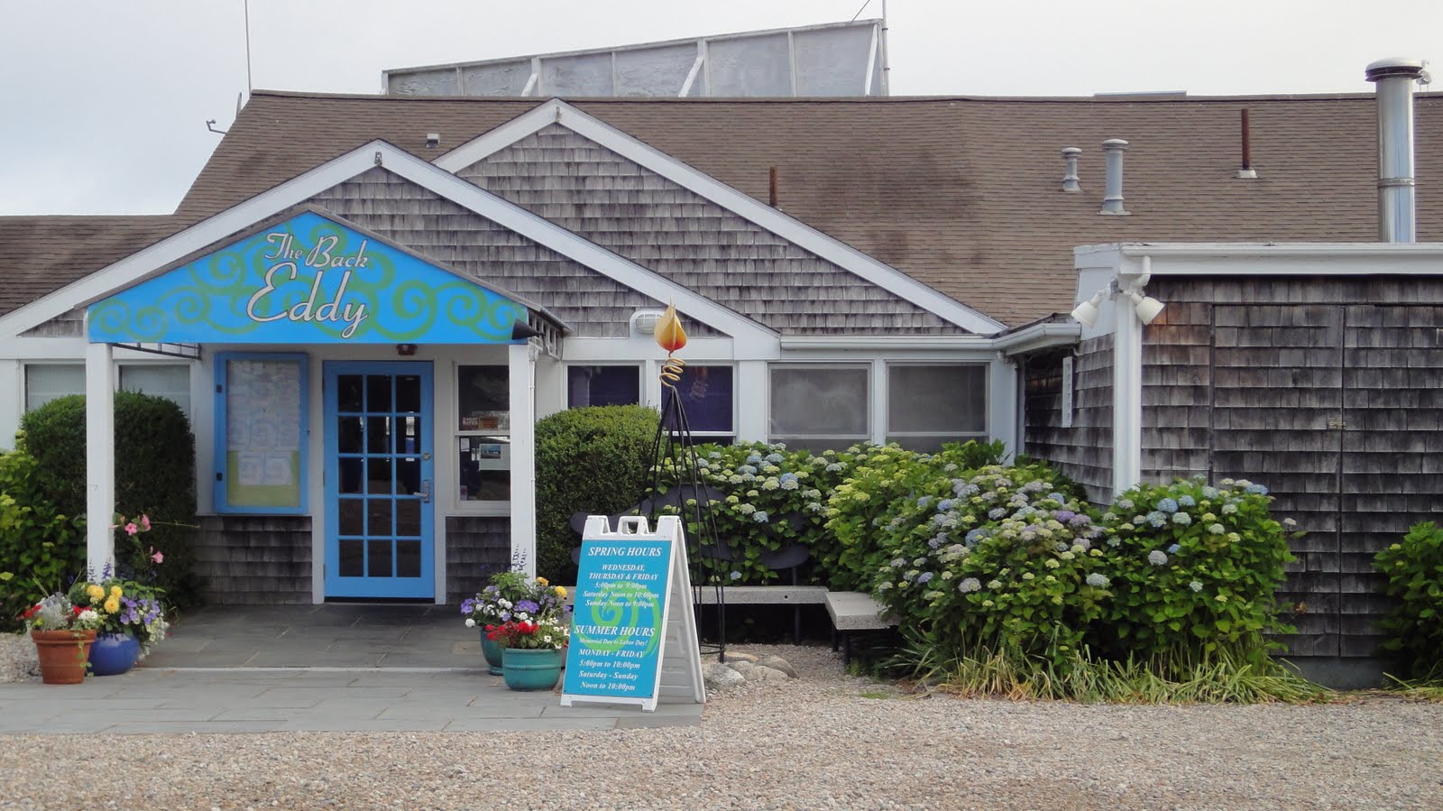 Rhode Island is my Oyster Westport, MA The Back Eddy