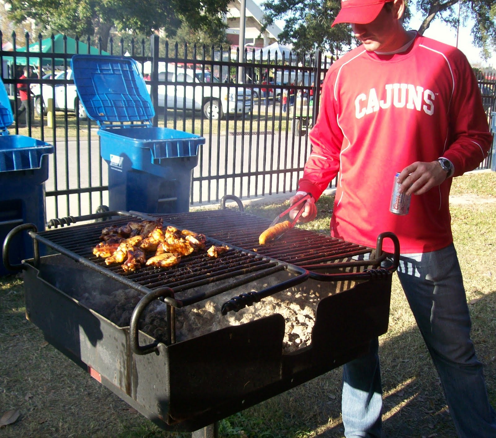 Cajun Delights Cajun Men Cook + Ragin' Cajuns Tailgate Party!