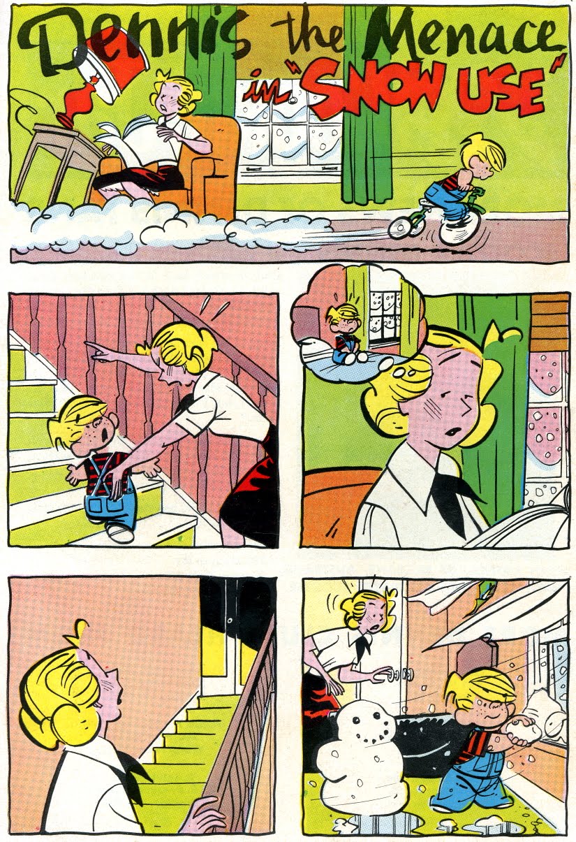 DENNIS THE MENACE No. 57, March 1962.