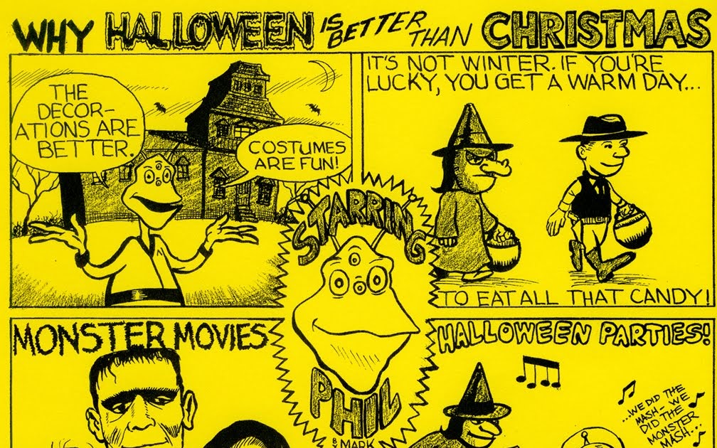 SHMUCK YOU! Shmuck Comix No. 16 Why Halloween is Better than Christmas