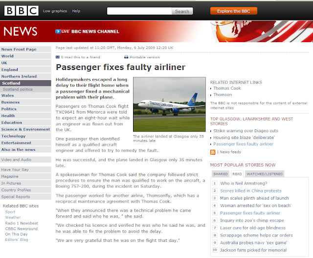 a screenshot of a news page