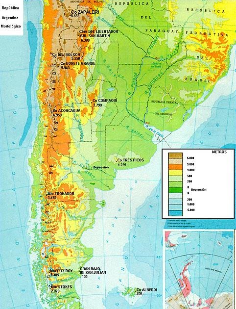 Geografia: Geografia Argentina