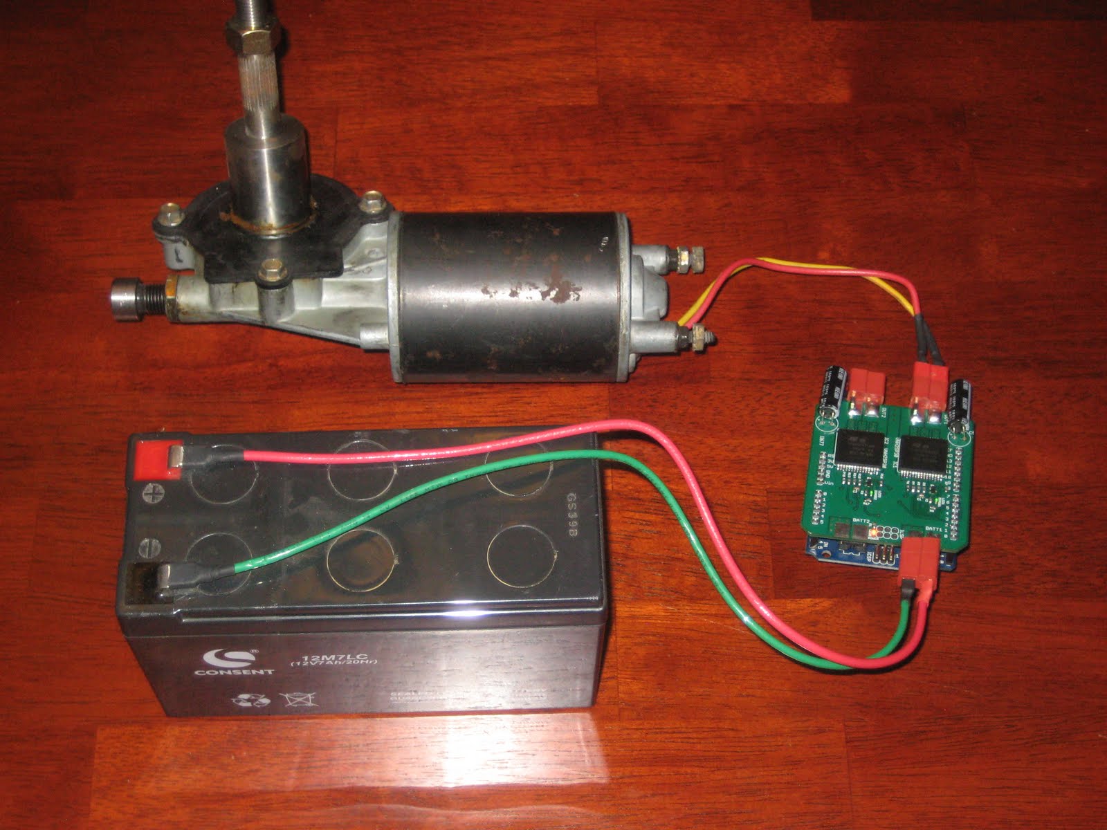 Ilektronx High Current Motor Controller Shield for the Arduino