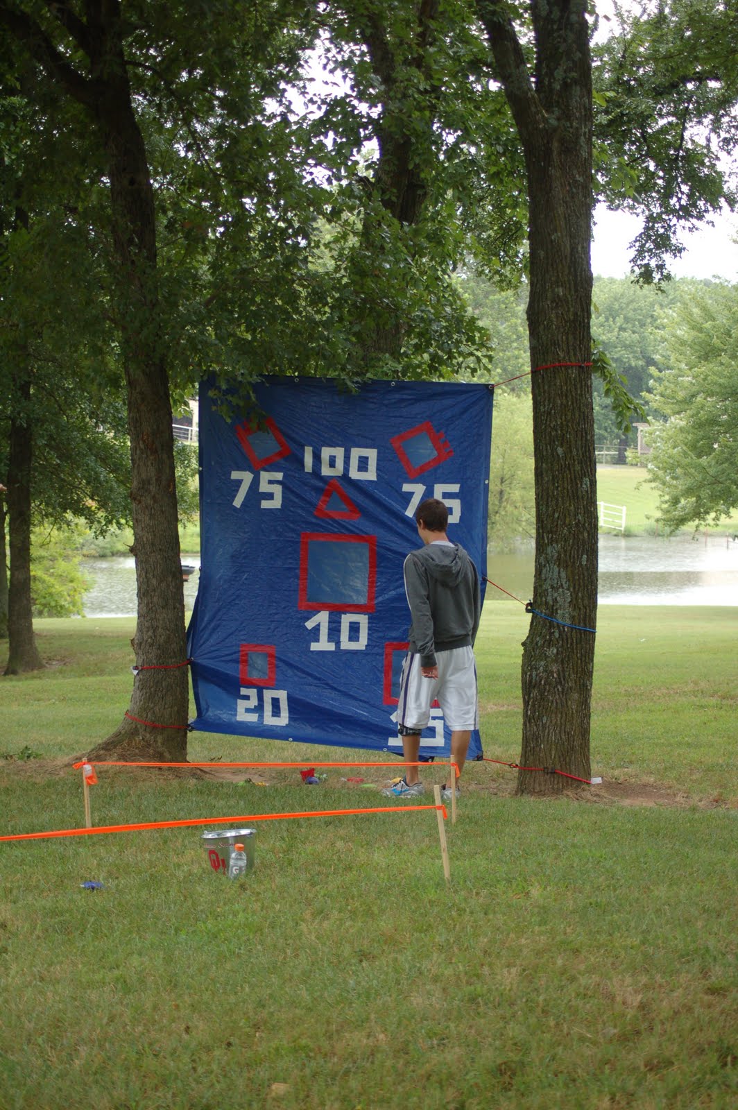 Living the Good Life An Easy Outdoor Game to Make for ALL Ages