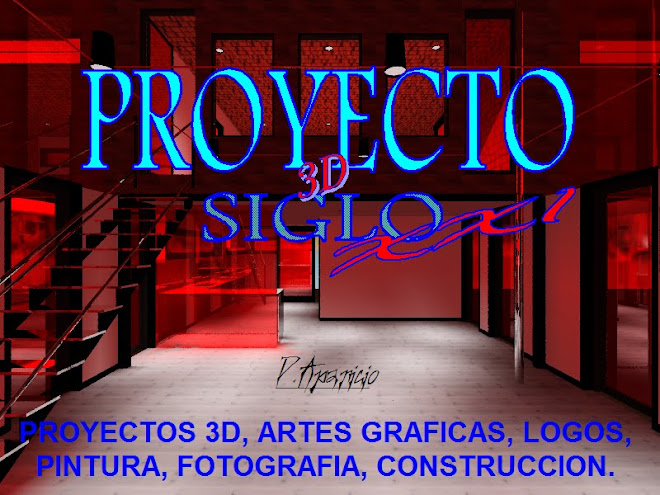 DYCSIGLOXXI. PROYECTO 3d SIGLO XXI. Proyectos 3D, Decoracion, Reformas, Fotografia