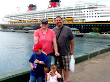 In front of the Disney Magic May, 2009