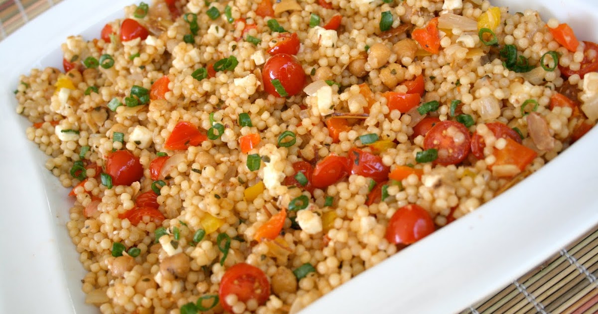 Bake a holic Israeli Couscous Salad