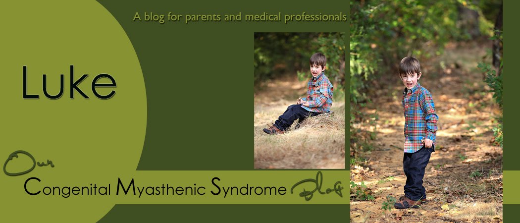 Luke and Congenital Myasthenic Syndrome
