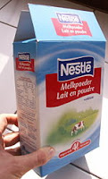 Melamine,milk from China
