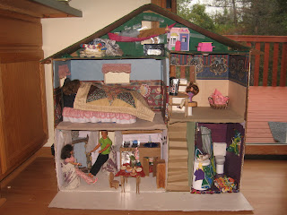 made barbie house