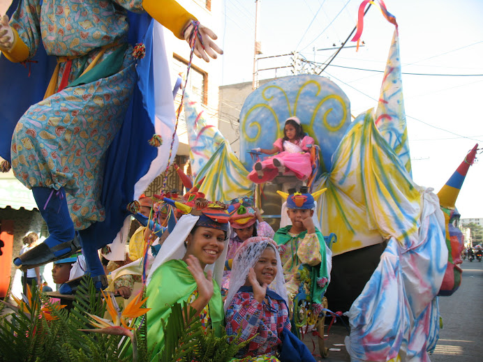 Carroza de los Diablos Danzantes