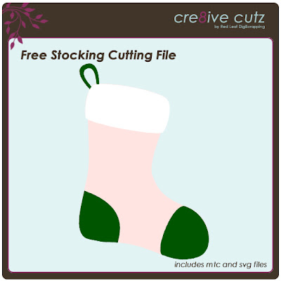Cre8ive Cutz 3d Svg Cutting Files For Electronic Cutting Machines Free Cutting File Christmas Stocking