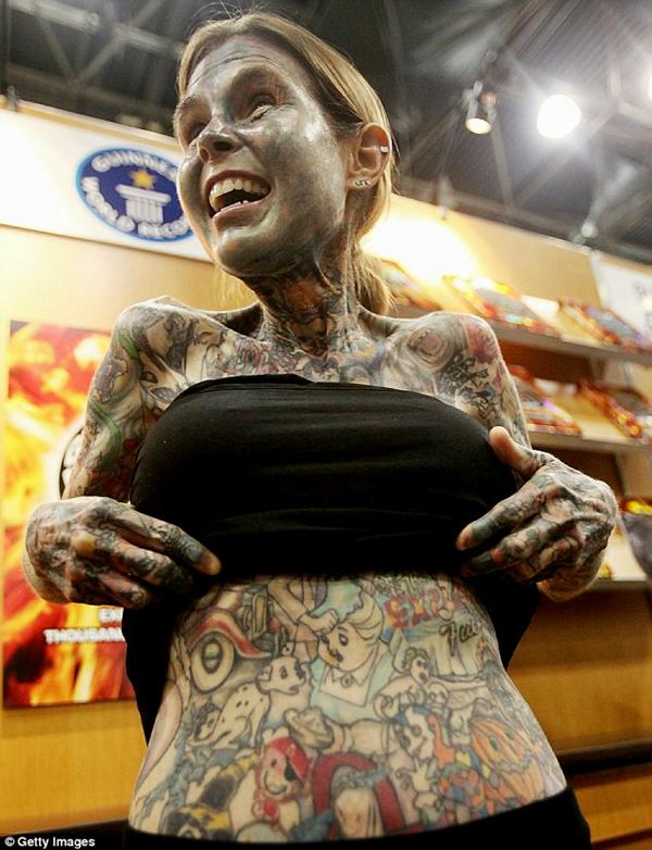 World's Most Tattooed Woman