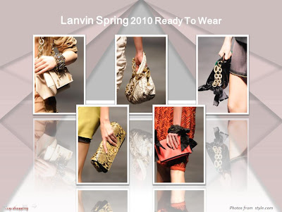 Lanvin Spring 2010 Ready To Wear bags