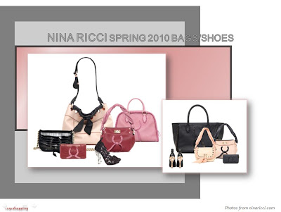 Nina Ricci Spring Summer 2010 bags shoes booties boots
