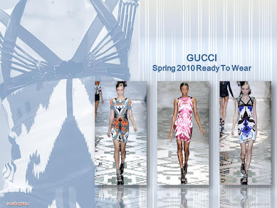 Gucci Spring 2010 Ready To Wear Ikat dress