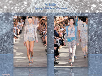Missoni Spring 2010 Ready To Wear bandeau shorts and pants