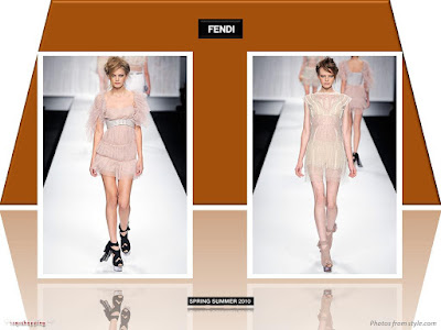 Fendi Spring 2010 Ready To Wear mini dress
