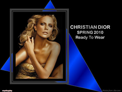 Christian Dior Spring 2010 Ready To Wear Charlize Theron