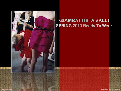 Giambattista Valli Spring 2010 Ready To Wear