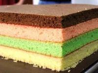 Rainbow Cotton Cake - http://resep-masakan-sehat.blogspot.com