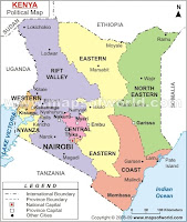 Regions Of Kenya