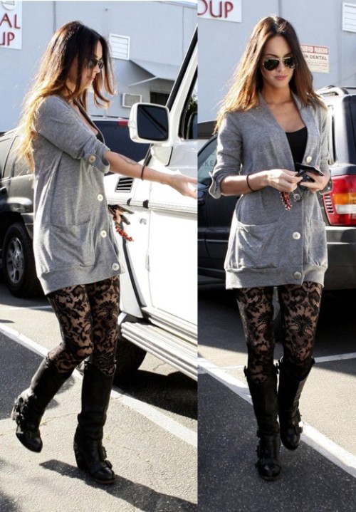 megan fox cardigan