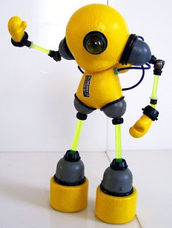 kidrobot munny dunny friendly robot art mike slobot slomunny