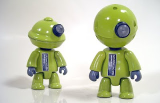 mike slobot friendly robot art GRUNMICRO